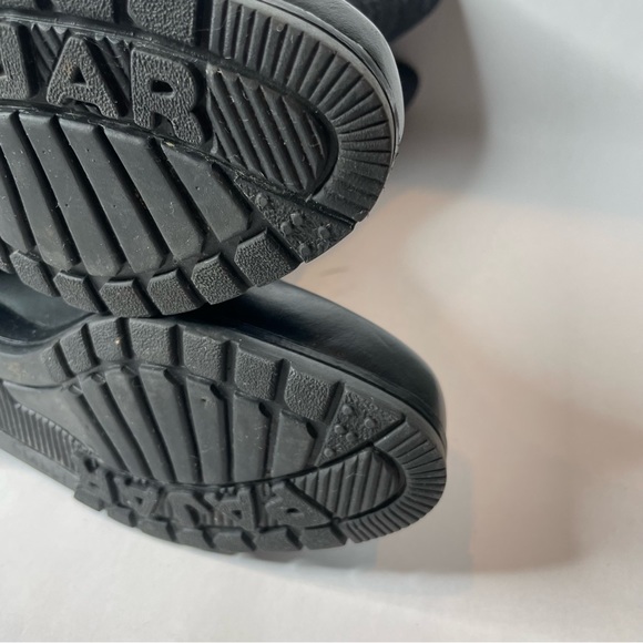 Pajar Black Suede & Leather Snake Print Shearling Fur Lined Winter Boots Size 6 - Picture 9 of 12